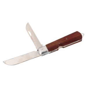 Four-use electrician's knife