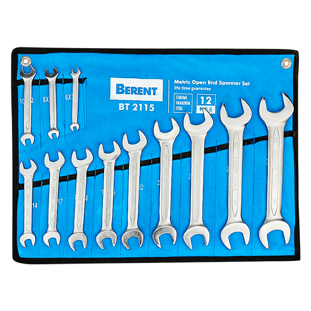 12-Piece Double Open End Wrench Set (BT2115)