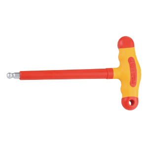 Insulated hex key with ball