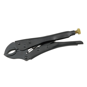 Round mouth locking pliers (black)