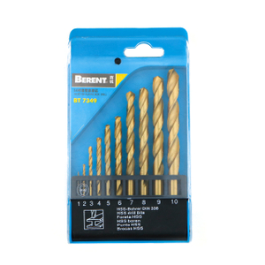 Twist drill set